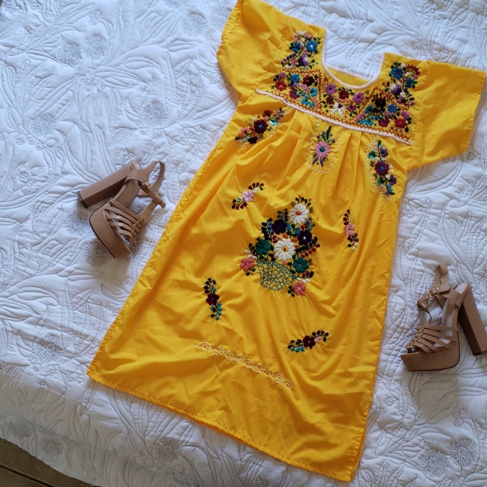 Beautiful Traditional Mexican Dress